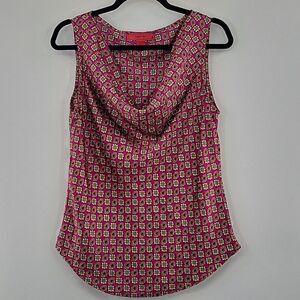 3For$20 Sunset Rd Purple top w/ flowers size 6
